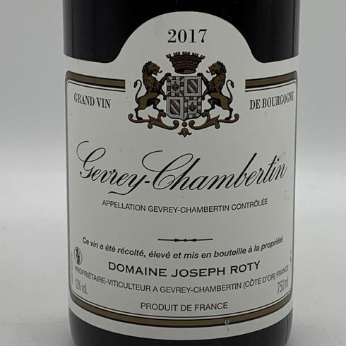 ドメーヌ ジョセフ ロティ ジュヴレ シャンベルタン 2017 750ml 13% Joseph Roty Gevrey Chambertin ブルゴーニュワイン【R0】