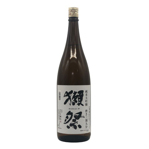 獺祭 純米大吟醸 磨き 三割九分 1800ml 16% 2026年4月 日本酒- 純米大吟醸酒【C3】