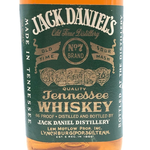 ジャックダニエル グリーンラベル 特級表記 750ml 43% Jack Daniel's スコッチウイスキー【B3】