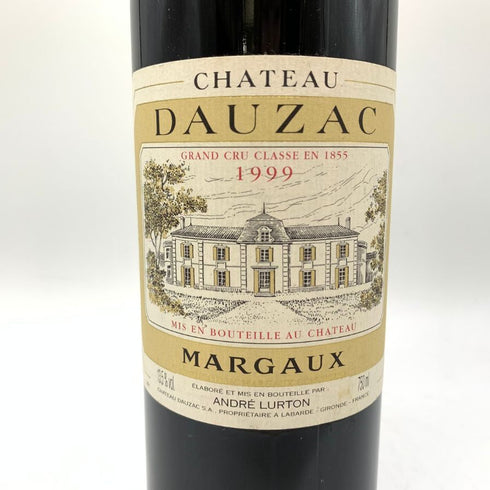 シャトー ドーザック 1999 750ml 13.5% Chateau Dauzac ボルドーワイン【Q】