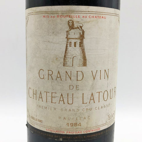 シャトーラトゥール 1984 750ml CHATEAU LATOUR ボルドーワイン【B0】