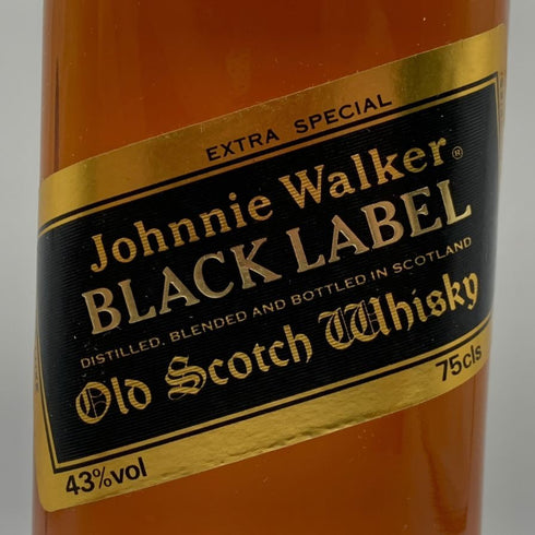 ジョニーウォーカー ブラックラベル 12年 エクストラ スペシャル 黒金キャップ 750ml 43% Johnnie Walker BLACK LABEL EXTRA SPECIAL スコッチウイスキー【X1】