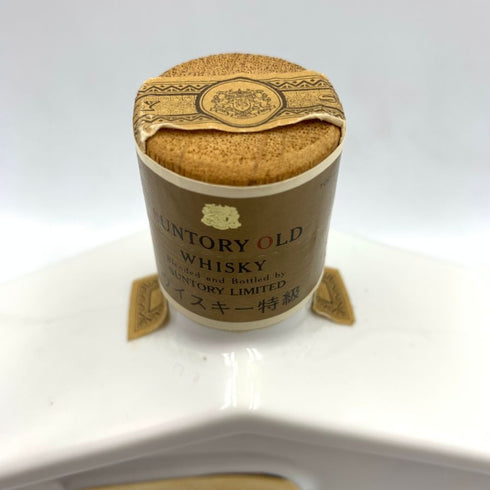 東京都限定◆サントリー オールド ウイスキー 特級 干支ボトル 巳歳 み 陶器ボトル 700ml 43% SUNTORY OLD WHISKY 1202g【K1】