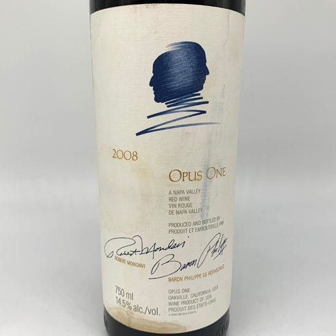 オーパスワン 2008 750ml 14.5% OPUS ONE カリフォルニアワイン【O2】