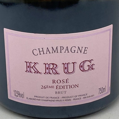 クリュッグ ロゼ 750ml 12.5% KRUG ROSE シャンパン【B4】