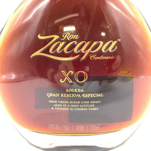 ロン サカパ センテナリオ XO 750ml 40% Ron Zacapa 【P1】
