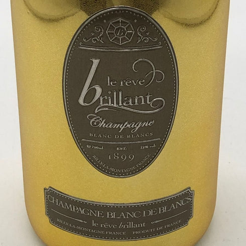 ル レーヴ ブリヤン ブラン ド ブラン ゴールドボトル 750ml 12% Le Rêve Brillant シャンパン【A1】