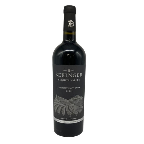 ベリンジャー ナイツ ヴァレー カベルネソーヴィニヨン 2020 750ml 15% Beringer Knights Valley Cabernet Sauvignon カリフォルニアワイン【D4】