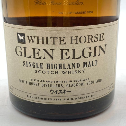 グレンエルギン ホワイトホース 750ml 43% WHITE HORSE GLEN ELGIN スコッチウイスキー【W】