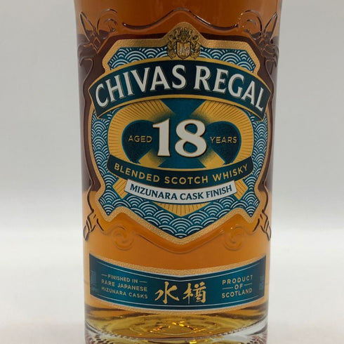 シーバスリーガル 18年 ミズナラ 700ml 43% CHIVAS REGAL MIZUNARA スコッチウイスキー【G3】