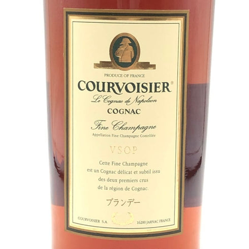 クルボアジェ VSOP ファインシャンパーニュ スリムボトル 700ml 40% COURVOISIER FINE CHAMPAGNE コニャック【Q0】
