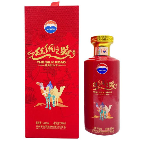醤香型白酒 THE SILK ROAD 500ml 53% 948g 貴州茅台酒股份有限公司出品 MOUTAI 【B2】