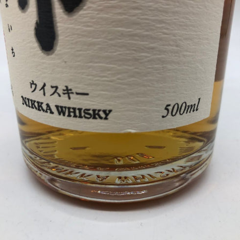 東京都限定◆ニッカ シングルモルト 余市 石炭直火蒸溜 ウイスキー 500ml 43% NIKKA YOICHI 【C】