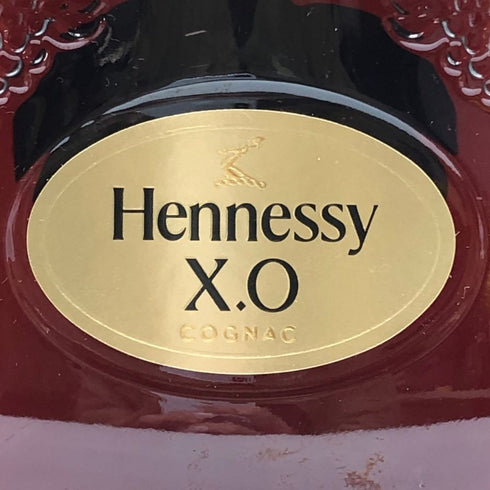 ヘネシーXO クリアボトル 金キャップ 700ml 40% Hennessy コニャック【G1】