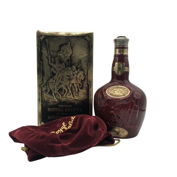 シーバス ブラザーズ ロイヤル サルート 21年 赤陶器 700ml 40% CHIVAS BROTHERS ROYAL SALUTE スコッチウイスキー1297g【S1】