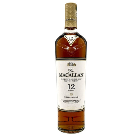 ザ マッカラン 12年 シェリーオークカスク 700ml 40% The MACALLAN スコッチウイスキー【T】