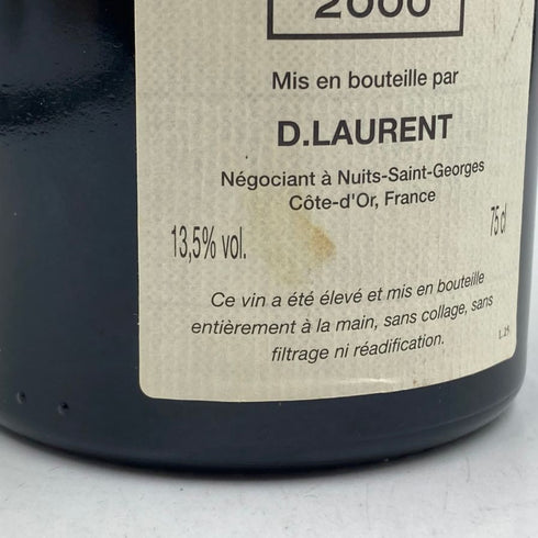 ドミニク ローラン ボンヌ マール 2000 750ml 13.5% Dominique Laurent Bonnes Mares ブルゴーニュワイン【U1】