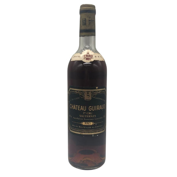 シャトー ギロー ソーテルヌ プルミエクリュ 1985 750ml 14%未満 CHATEAU GUIRAUD 白ワイン【V0】