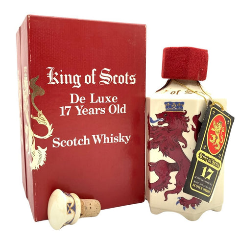 キング オブ スコッツ デラックス 17年 陶器ボトル 750ml 43% KING OF SCOTS 1120g【P4】