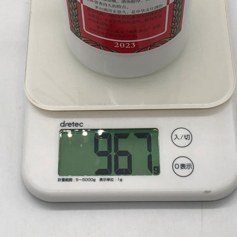 貴州茅台酒 マオタイ酒 天女ラベル 2023 500ml 53% MOUTAI KWEICHOW 中国酒967g【B1】