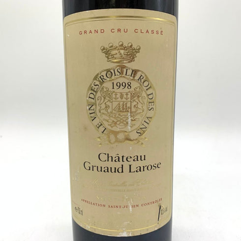 シャトー グリュオ ラローズ グラン クリュ クラッセ 1998 750ml 12.5% Chateau Gruaud Larose GRAND CRU CLASSE ボルドーワイン【J】