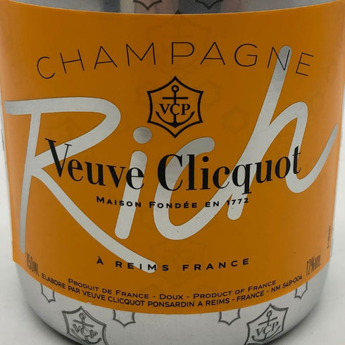 ヴーヴ クリコ イエロー リッチ 750ml 12% Veuve Clicquot Yellow Rich シャンパン【Y1】