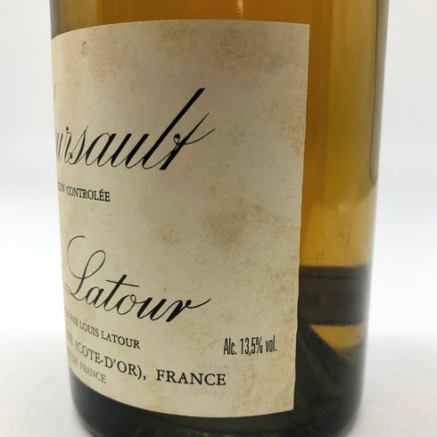 ルイ ラトゥール ムルソー 1994 750ml 13.5% Louis Latour Meursault 白ワイン【J4】