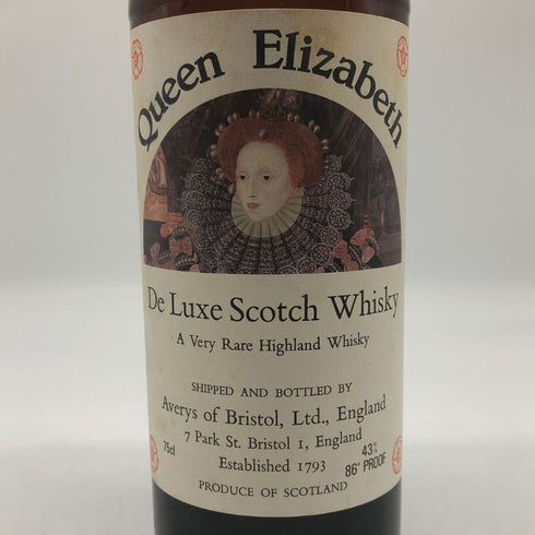 クイーン エリザベス デラックス 1793 750ml 43%QUEEN ELIZABETH スコッチウイスキー【I2】