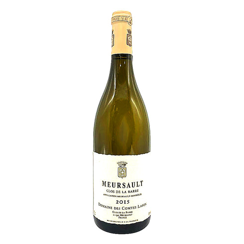 コント ラフォン ムルソー クロ ド ラ バール 2015 750ml 13% COMTES LAFON Meursault Clos de la Barre 白ワイン【X1】