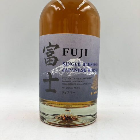 東京都限定◆富士 シングル ブレンデッド ウイスキー 700ml 43% FUJI SINGLE BLENDED 【W】