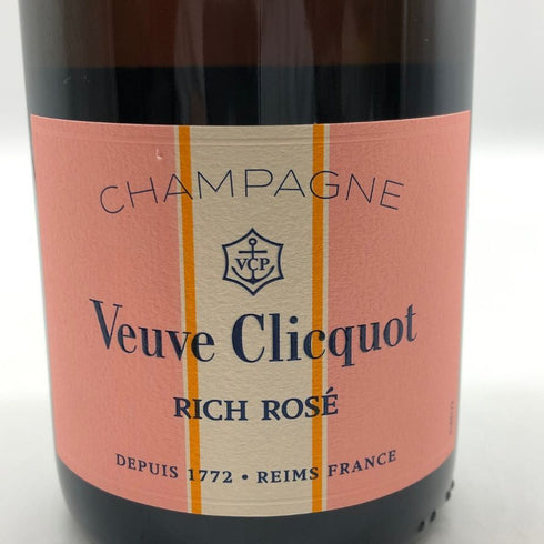 ヴーヴ クリコ ロゼ リッチ 750ml 12% Veuve Clicquot Rich Rose シャンパン【F1】