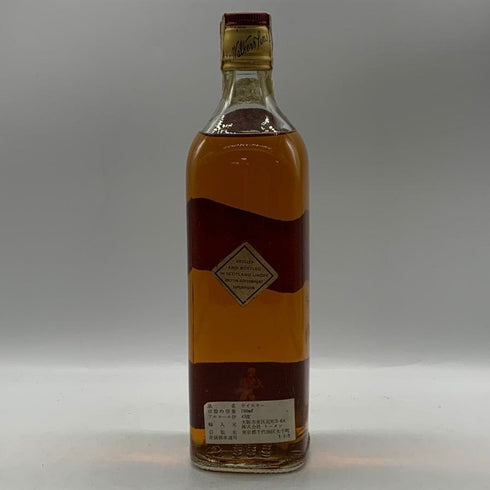 ジョニー ウォーカー レッドラベル 赤金キャップ 750ml 43% Johnnie Walker RED LABEL スコッチウイスキー【W4】