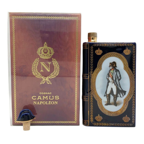 カミュナポレオン ブック陶器ボトル ブルー 700ml 40% CAMUS napoleon ブランデー1200g【S1】