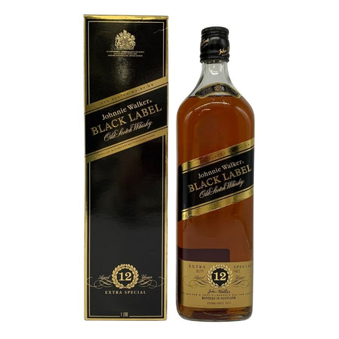 ジョニーウォーカー ブラックラベル 12年 エクストラ スペシャル 1000ml Johnnie Walker BLACK LABEL EXTRA SPECIAL スコッチウイスキー【Q4】