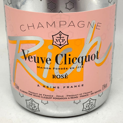 ヴーヴ クリコ ロゼ リッチ 750ml 12% Veuve Clicquot Rich Rose シャンパン【N2】