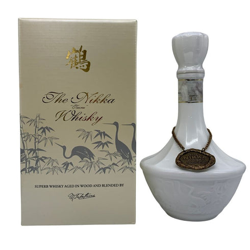 東京都限定◆ニッカ 鶴 陶器ボトル 700ml NIKKA 1439g【P1】