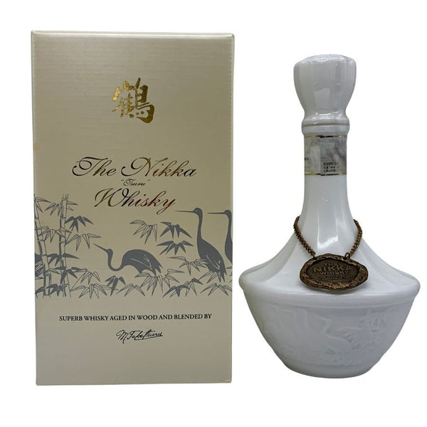 東京都限定◆ニッカ 鶴 陶器ボトル 700ml NIKKA 1439g【P1】