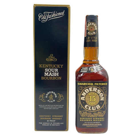 アンダーソン クラブ 15年 750ml 43% ANDERSON CLUB バーボン【T4】