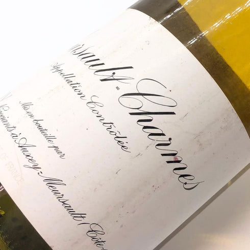 【同梱不可】メゾン ルロワ ムルソー シャルム 1969 14% 750ml Maison Leroy Meursault Les Charmes 白ワイン【AFA15】