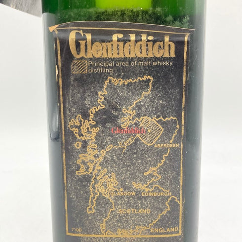 グレンフィディック 10年 ピュアモルト ウイスキー特級 オールドボトル Over 10years 760ml 43% GLENFIDDICH PURE MALT 【L2】