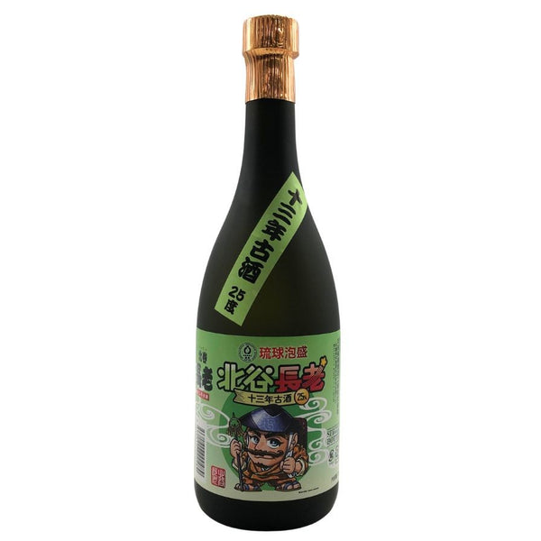 北谷長老酒造 琉球泡盛 創業173周年記念 限定デザイン ビックリマン 13年古酒 720ml 25% 泡盛【S2】