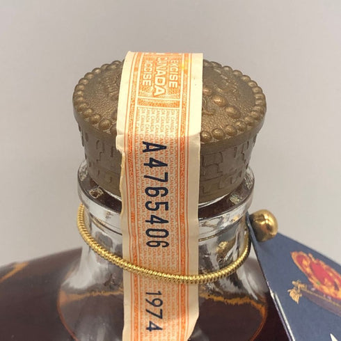 シーグラム クラウン ロイヤル 1974 750ml 40% Seagram's Crown Royal スコッチウイスキー【G1】
