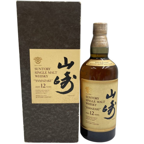 東京都限定◆サントリー 山崎 12年 ピュアモルト 響マーク 750ml 43% SUNTORY PURE MALT YAMAZAKI 【I3】