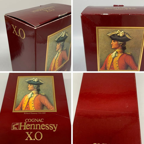 ヘネシー XO 金キャップ クリアボトル 1000ml Hennessy ブランデー【O1】