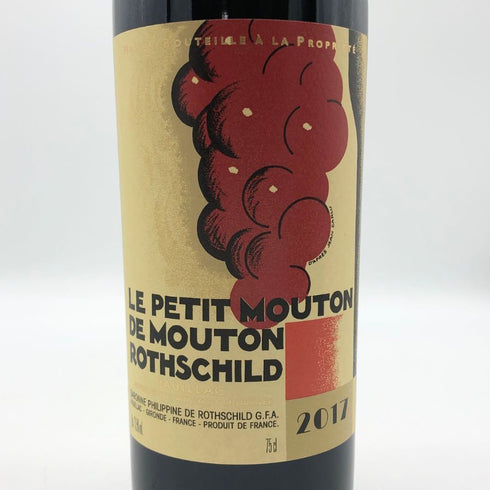 ル プティ ムートン ド ムートン ロートシルト 2017 750ml 13.5% Le Petit Mouton de Mouton Rothschild ボルドーワイン【S0】