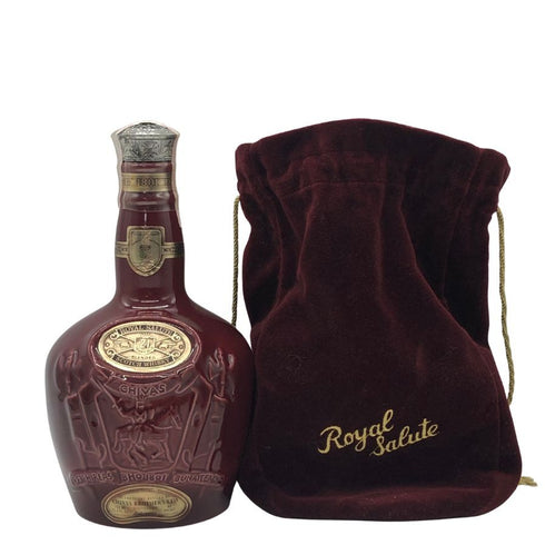 シーバス ブラザーズ ロイヤル サルート 21年 赤陶器 750ml 40% CHIVAS BROTHERS ROYAL SALUTE スコッチウイスキー1329g【V0】