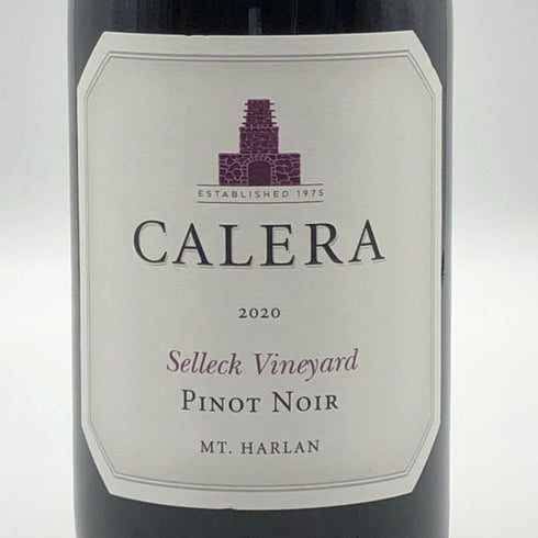 カレラ セレック ヴィンヤード ヴィンヤード 2020 750ml 14.5% Calera Pinot Noir Selleck Vineyard カリフォルニアワイン【A3】