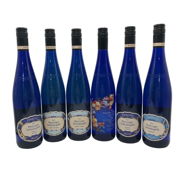 ピーロート ブルーレイヤー 6本セット 750ml 8% 【リースリングアウスレーゼ& カビネット& ミュラー トゥルガウ】Pieroth Blue 白ワイン【7F】