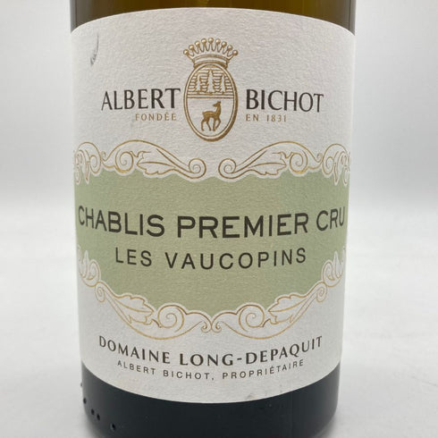 ドメーヌ ロン デパキ シャブリ プルミエ クリュ レ ヴォークパン アルベール ビショー 750ml 12.5% 2021 Domaine Long-Depaquit Chablis Premier Cru Les Vaucopins ALBERT BICHOT 【H4】