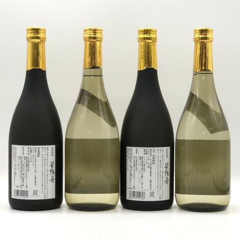 【焼酎4本セット】芋焼酎 紫陽音 720ml 26%&麦焼酎 真政 720ml 25% 【7-0】